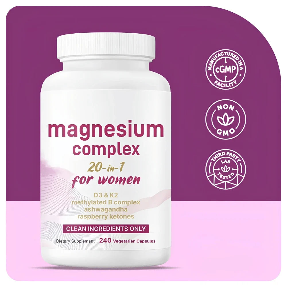 Magnesium Complex 20-in-1 for Women Daily Wellness