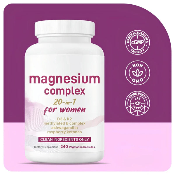 Magnesium Complex 20-in-1 for Women Daily Wellness