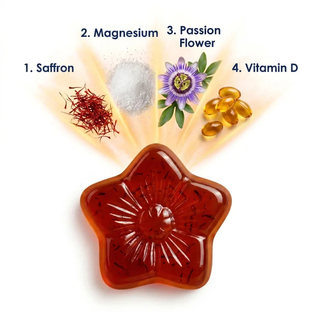 Saffron Support Supplement for School Focus