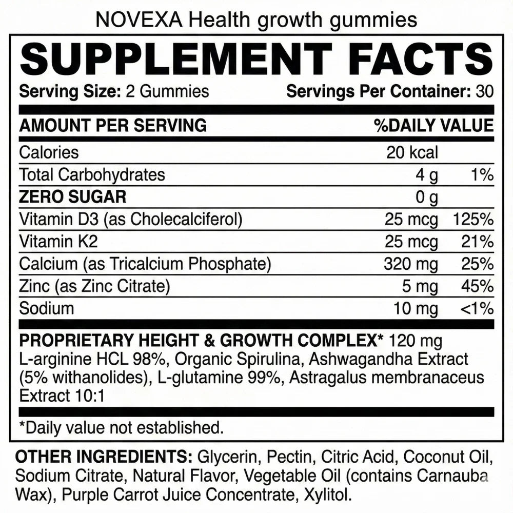 NOIO Health Growth Gummies