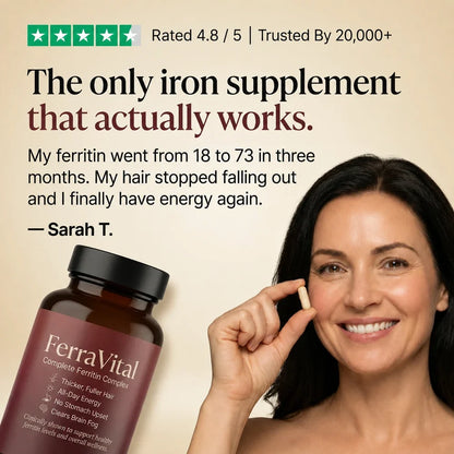 Ferritin Complex Supplement for Iron and Energy Support