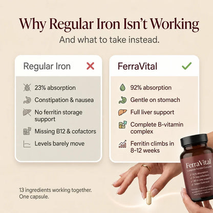 Ferritin Complex Supplement for Iron and Energy Support