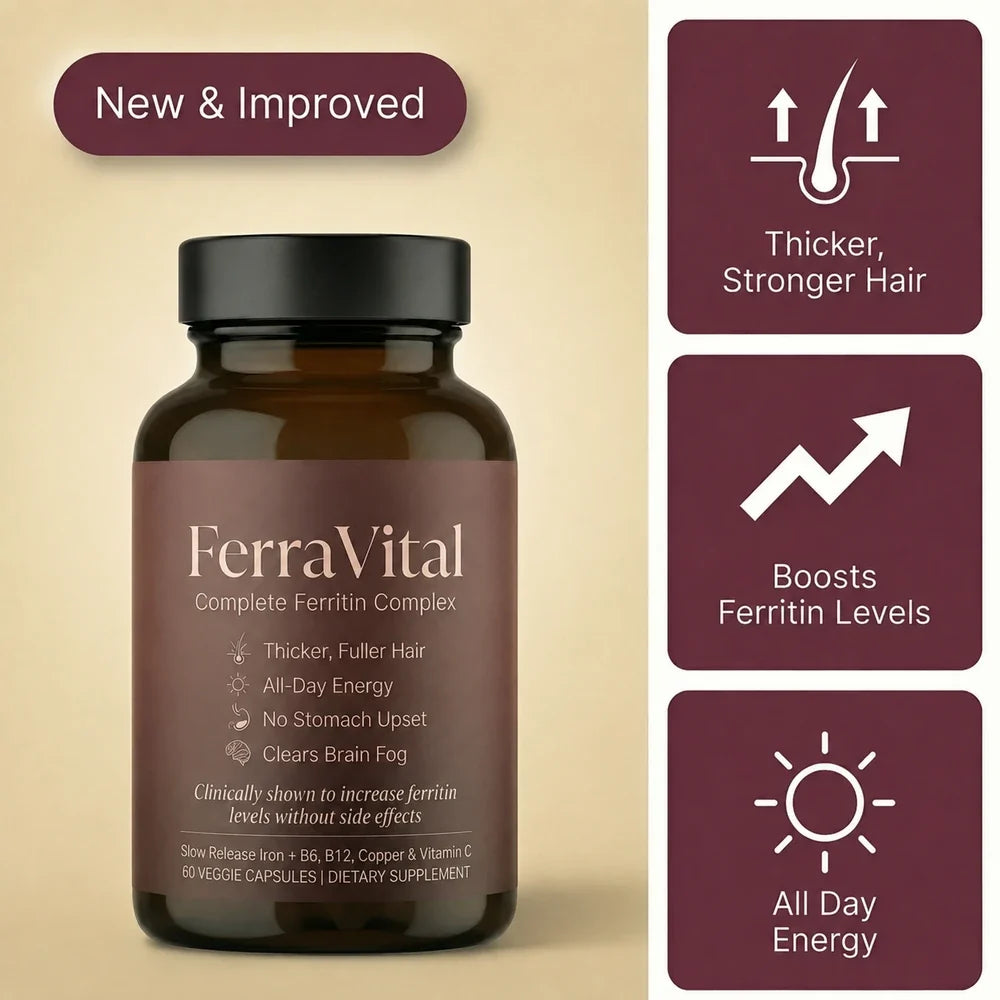 Ferritin Complex Supplement for Iron and Energy Support