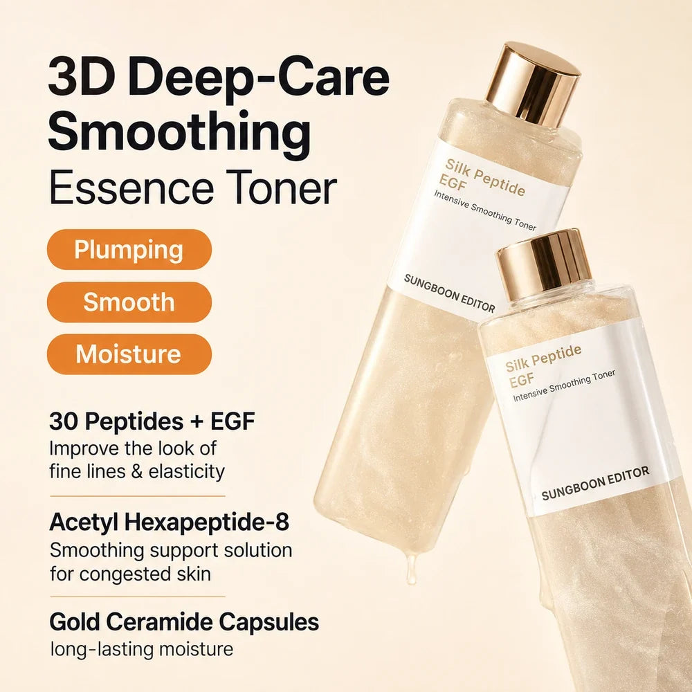 Silk Peptide EGF Toner