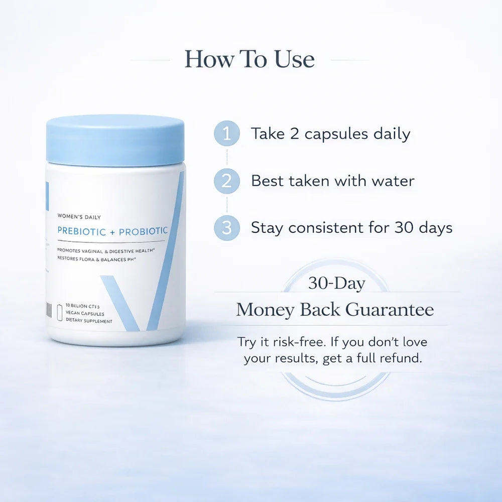 Vaginal Balance Prebiotic Plus Probiotic