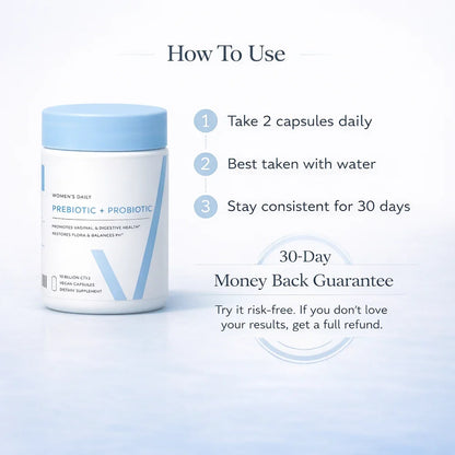 Vaginal Balance Prebiotic Plus Probiotic