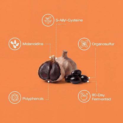 Black Aged Garlic Extract Softgels