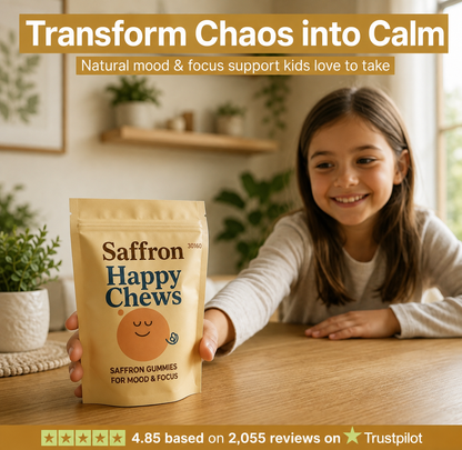 Saffron Support Supplement for School Focus