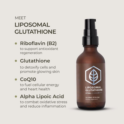 Liposomal Glutathione Spray - with Alpha Lipoic Acid & CoQ10, 120 ml