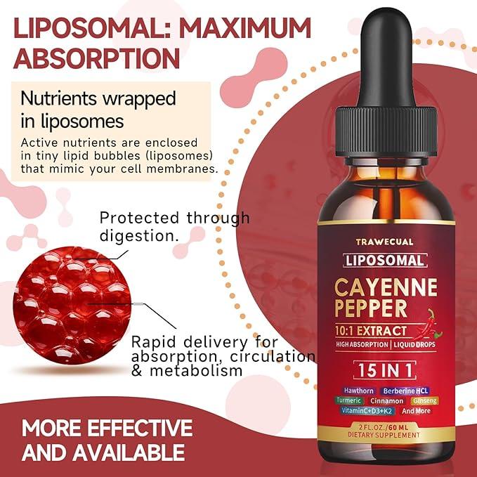 Cayenne Pepper Liquid Drops