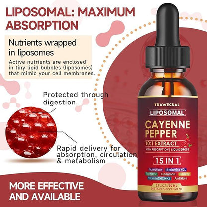 Cayenne Pepper Liquid Drops
