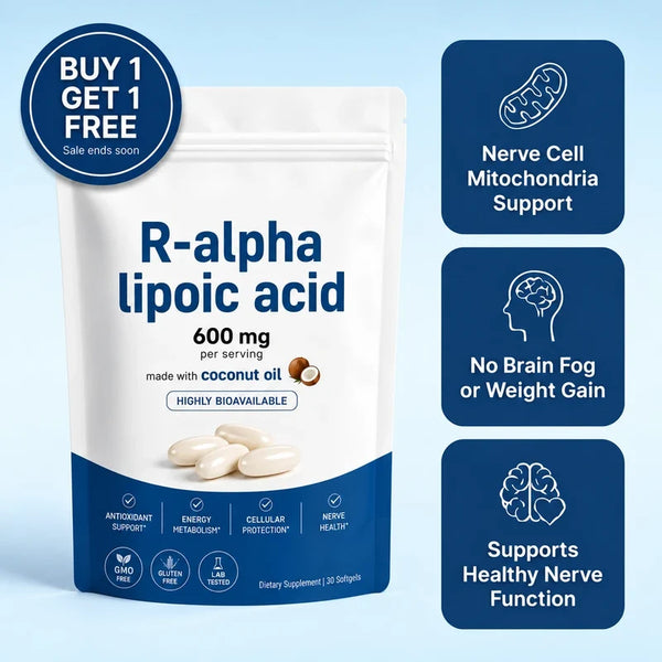 R-Alpha Lipoic Acid Softgels - One Daily Softgel, R-Isomer Only