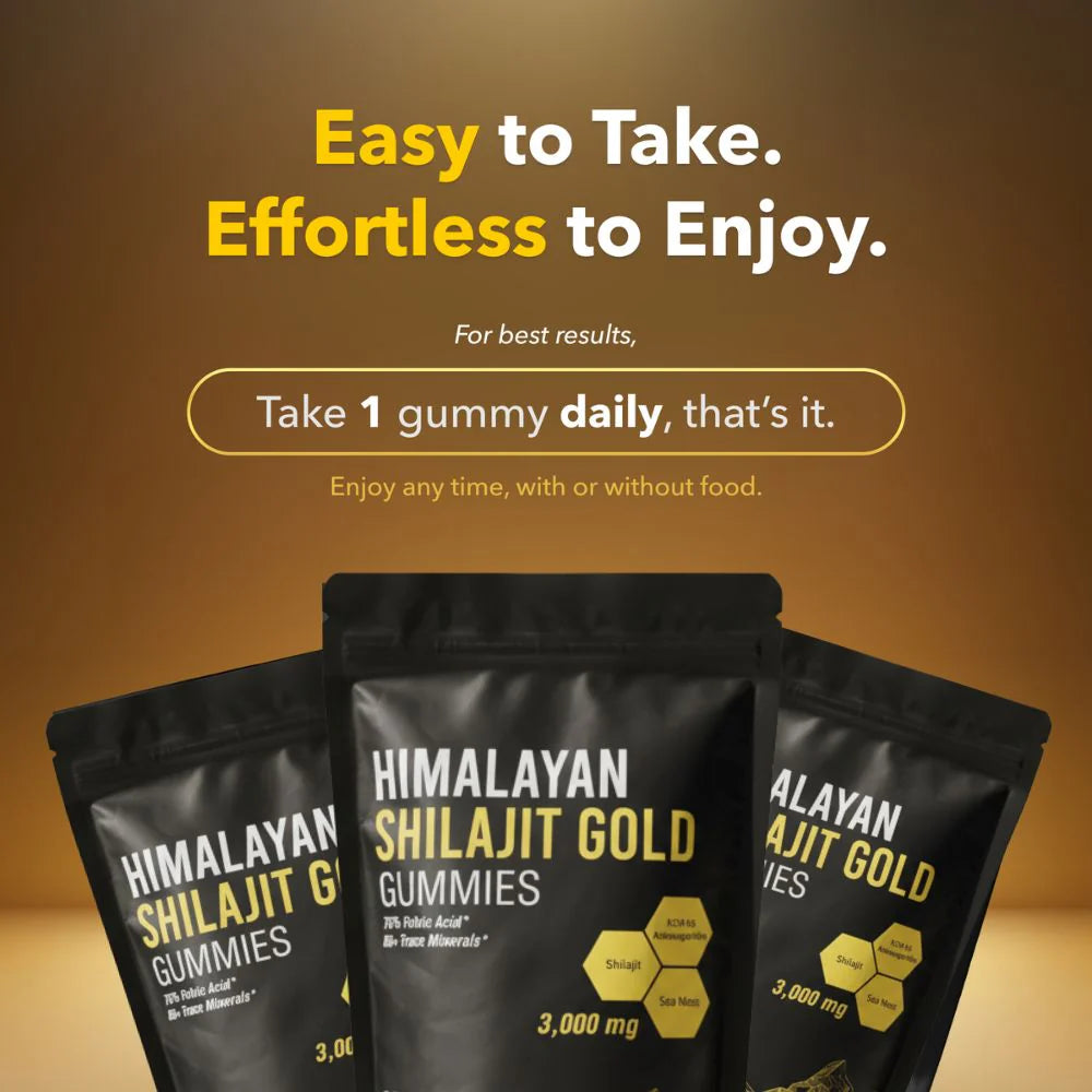 Himalayan Shilajit Gummies 3000mg