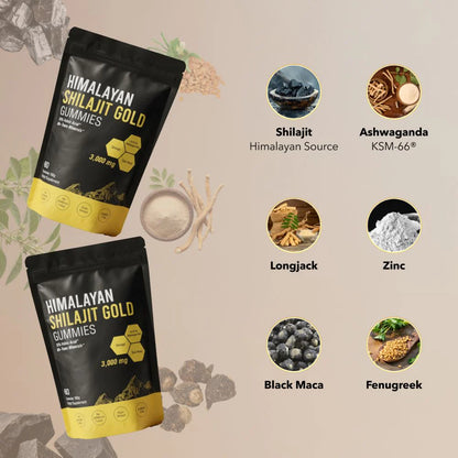 Himalayan Shilajit Gummies 3000mg