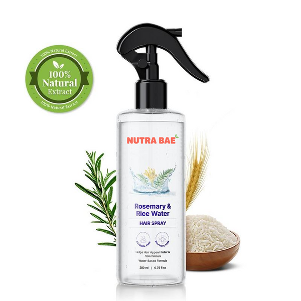 Rosemary & Rice Water Hair Spray